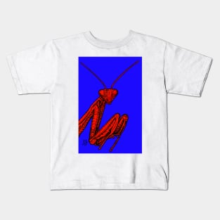 PRAYING MANTIS .2 Kids T-Shirt